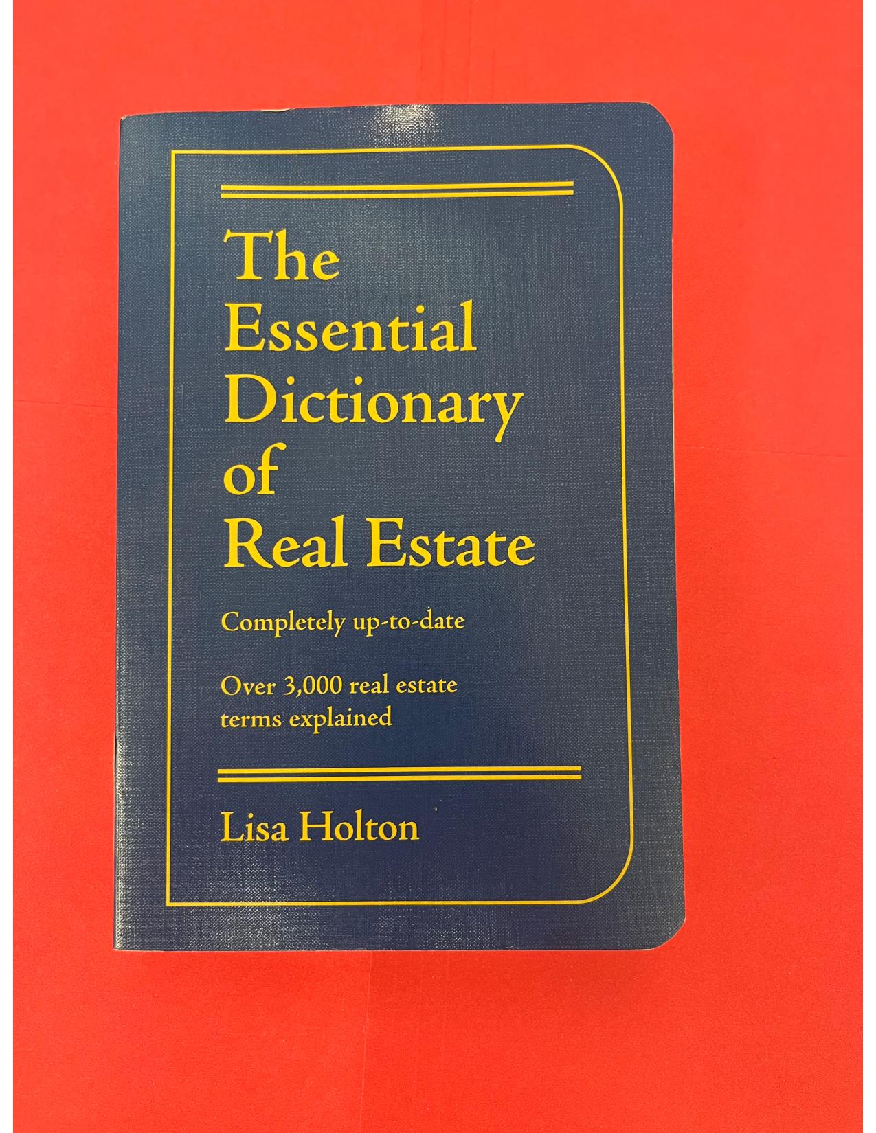 Real Estate Dictionary